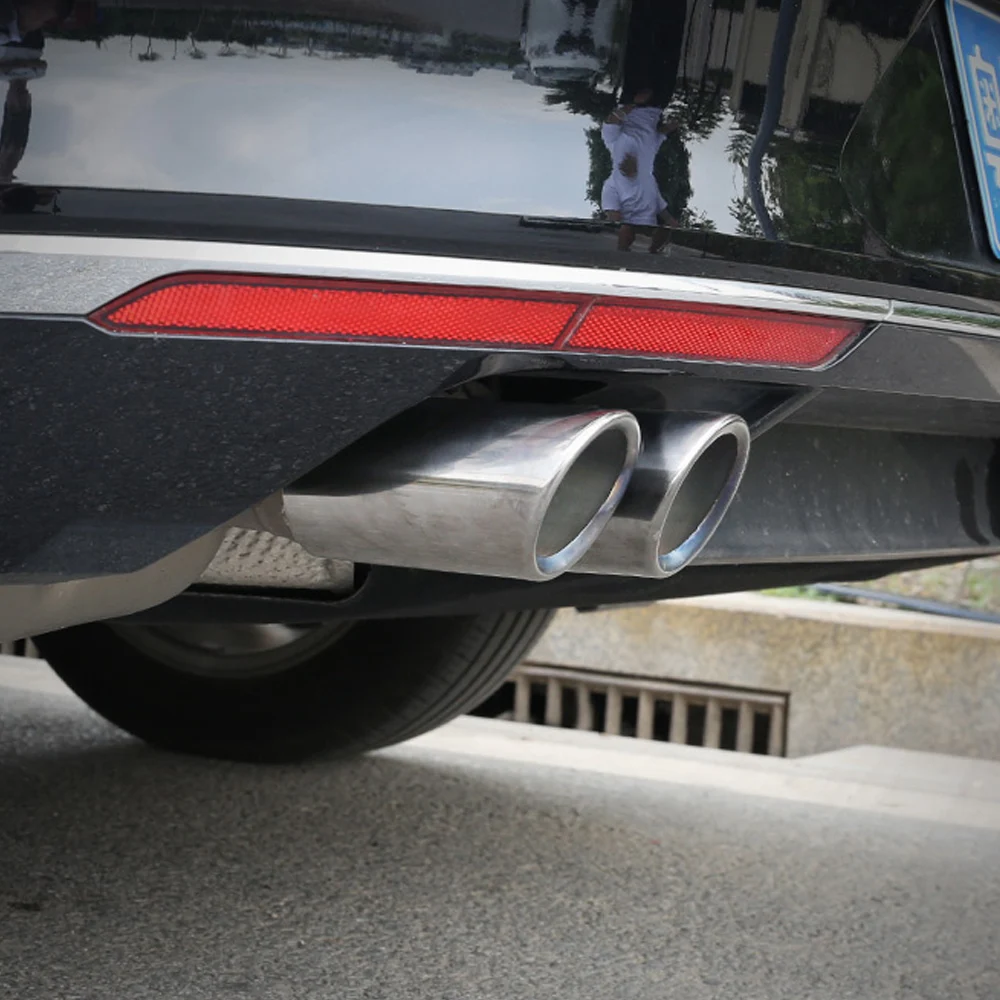 Хвостовые трубы GELINSI выхлопная труба глушитель рамка накладка наклейка внешние