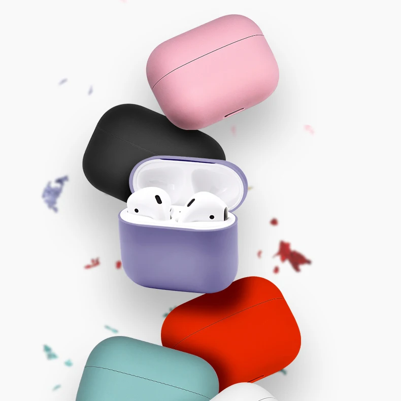 Жидкий беспроводной Bluetooth чехол для наушников Airpods Pro Чехол Силиконовый Apple Air pods 3