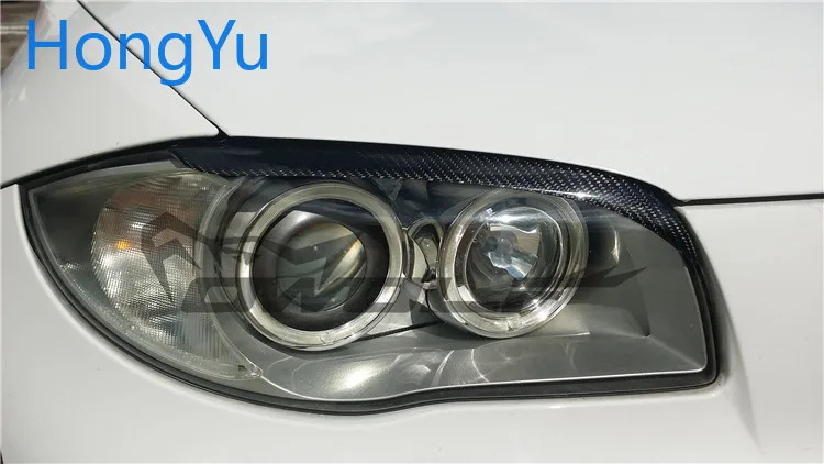 Светильник для бровей из углеродного волокна BMW 1 серии E87 E82 120I 130I 04 10|Наклейки на