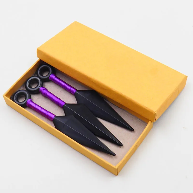 3 шт. Наруто ПВХ Косплей Аксессуары Хатаке Какаси Дейдара Харуно Сакура кунай