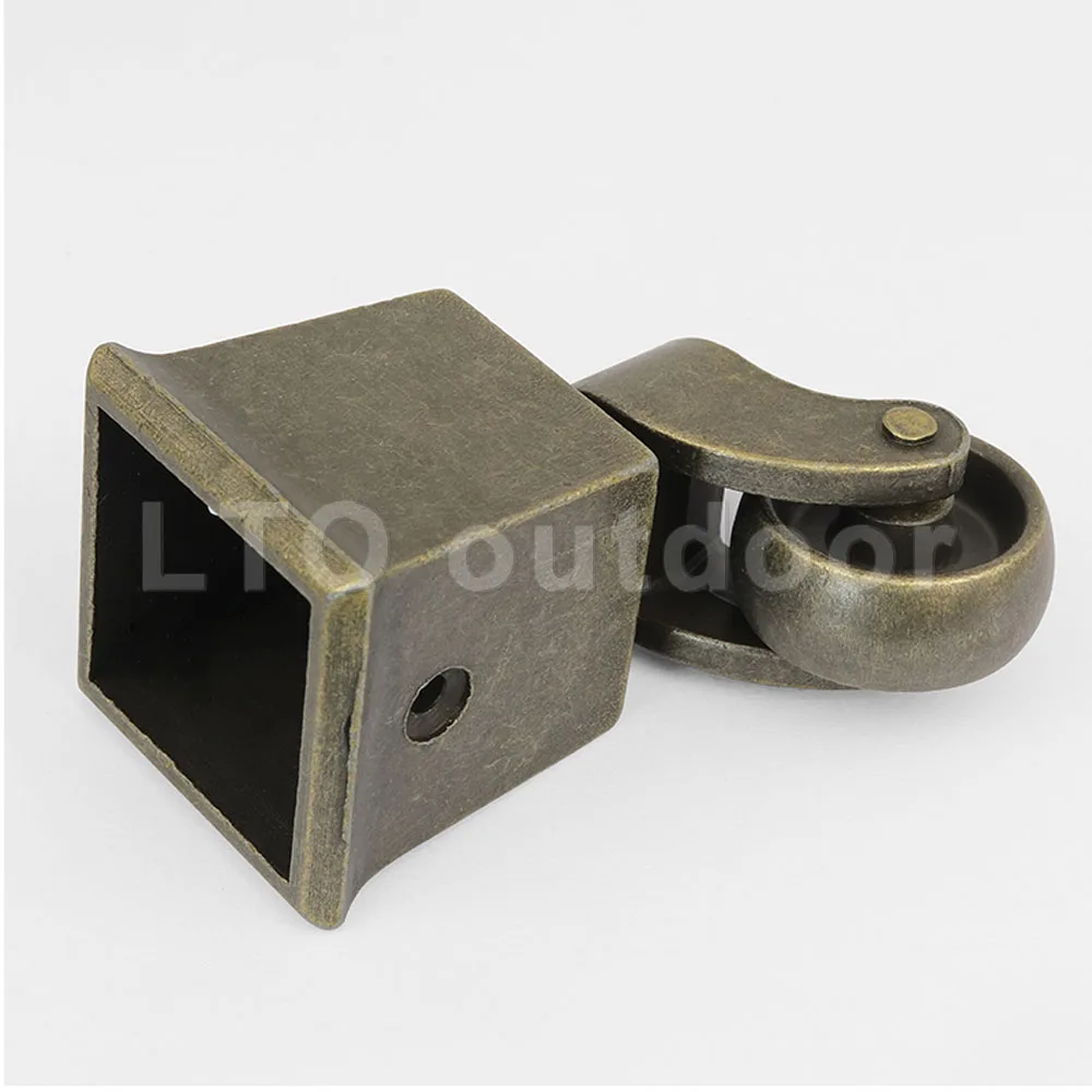 

8PCS Zinc Alloy 360 Degree Rotating Universal Caster Metal Wheel Furniture Legs Support Caster Home Hardware