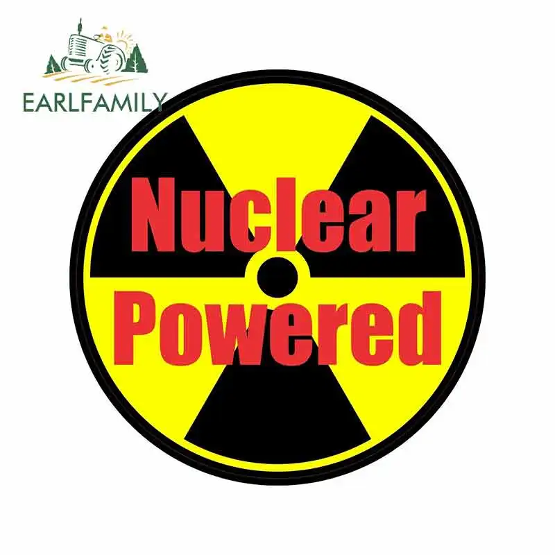EARLFAMILY 13 см x для радиоактивной физической силы стикер s автомобильные аксессуары