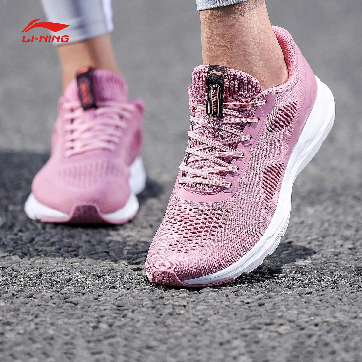 Li Ning/женские кроссовки для бега ACE легкие дышащие нескользящие спортивные ARBN028