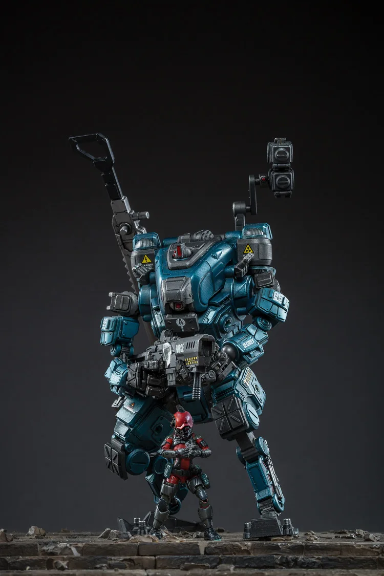 1/25 JOYTOY Аниме Фигурки игрушки Трансформация Робот Бог войны 86 синий Коллекционное издание подарок