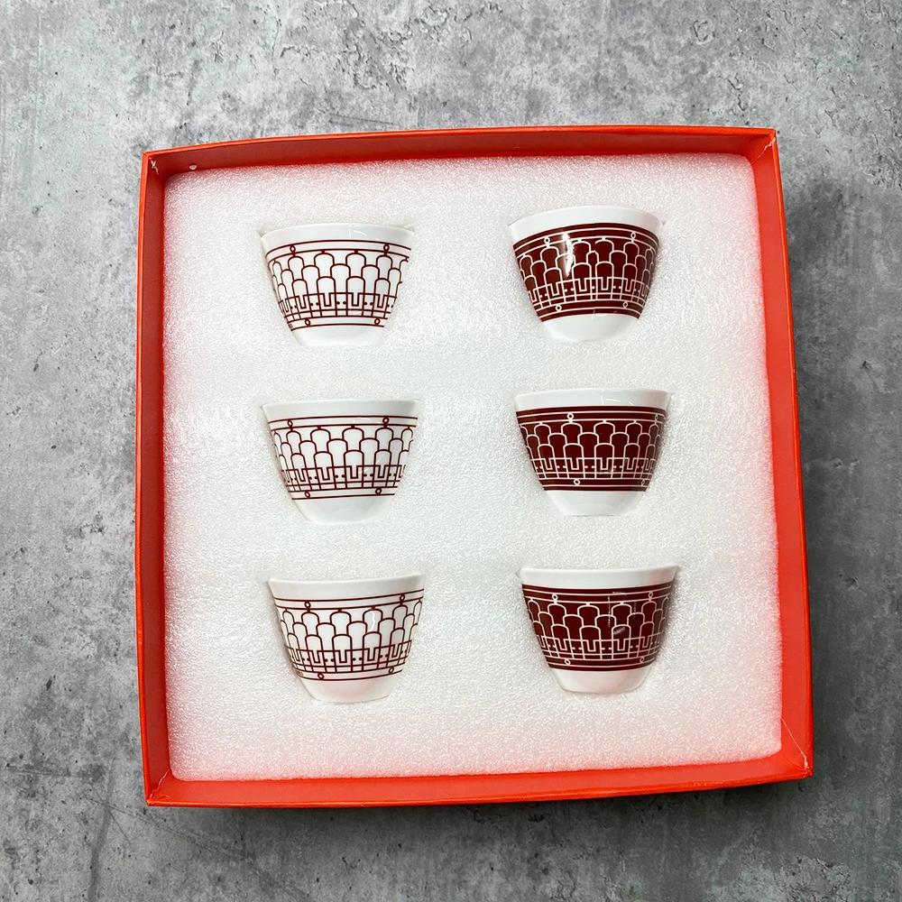 Новое поступление 80 мл керамическая чашка для эспрессо изоляционная Nespresso