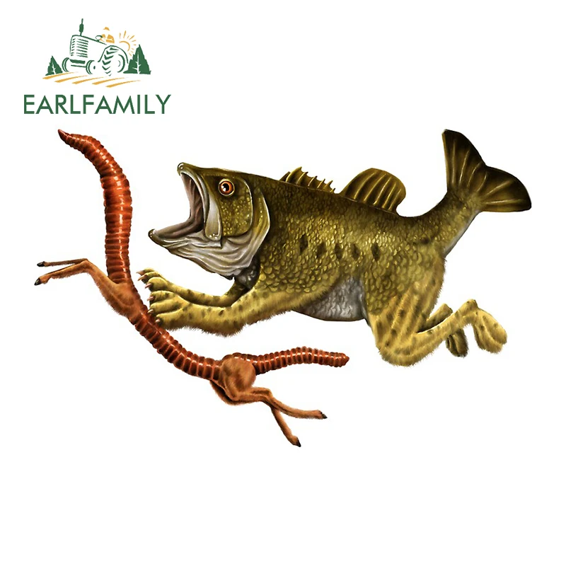 

EARLFAMILY 13 см x 8,8 см для совместного развития окуня забавные виниловые наклейки на машину автомобиля Обёрточная бумага наклейка Ван "сделай са...