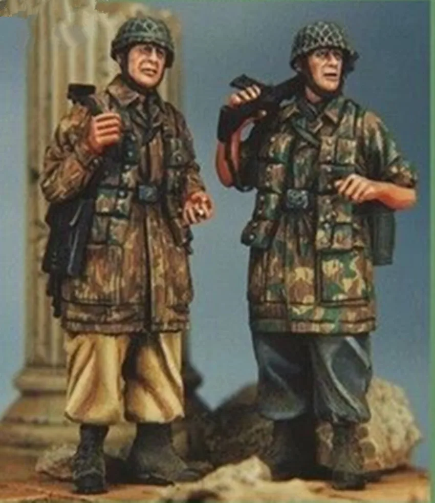 1/35 модельная фигурка из смолы разобранный Неокрашенный набор // 984 | Игрушки и