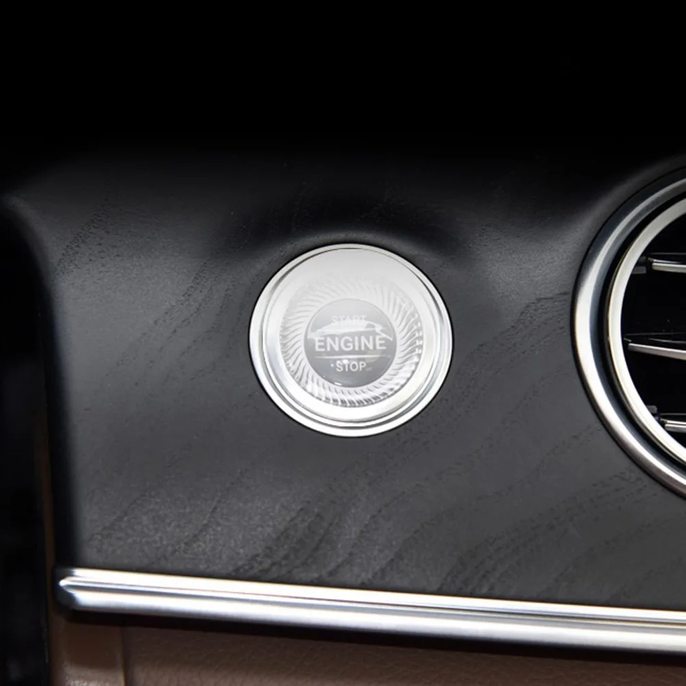 Для Mercedes Benz C E GLC класс W205 W213 X253 ТПУ прозрачный автомобильный двигатель переключатель пусковой остановки кнопочная мембрана Защитная пленка