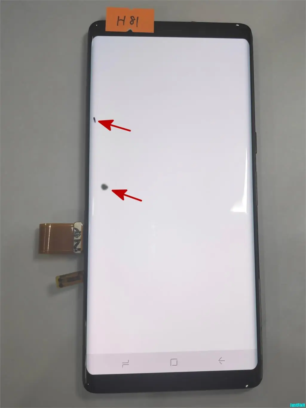 H81 Для samsung Galaxy Note 8 N9500 N950FD N950U дефект ЖК-дисплей кодирующий преобразователь сенсорного экрана в сборе 6," Super Amoled - Цвет: H81