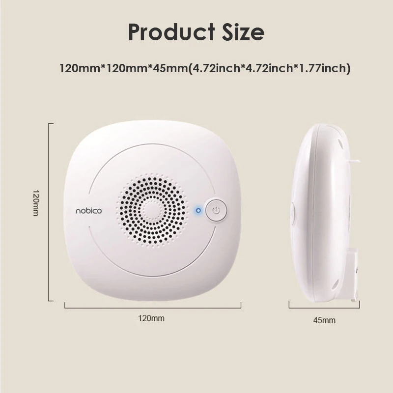 

Negative Ion Air Purifier Deodorizer Household Toilet Sterilizer Mini Negative Ion Air Cleaner Pet Deodorizer