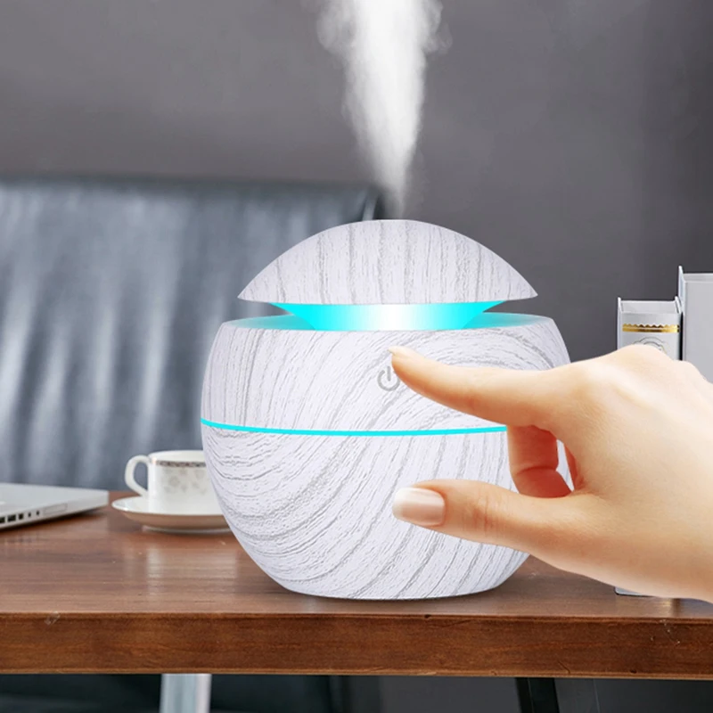 2 комплекта 130 мл увлажнитель воздуха USB зарядка арома диффузор ультразвуковой