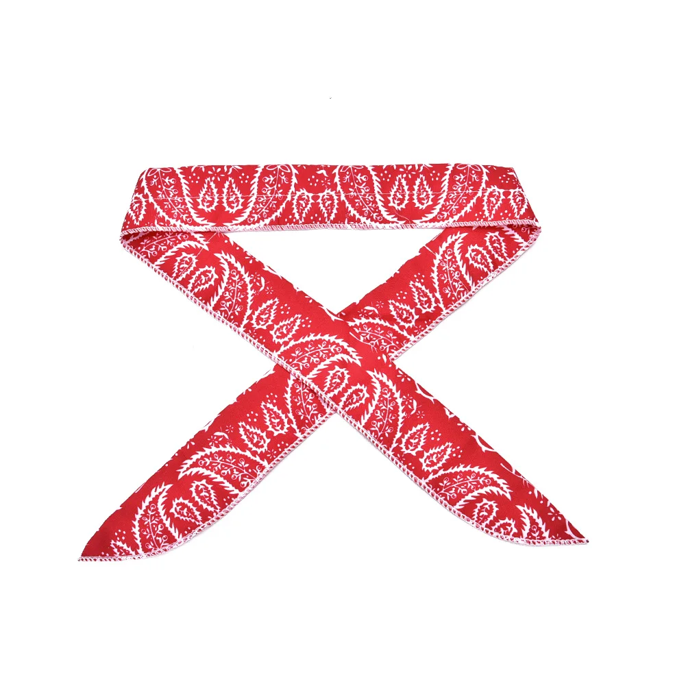 Охлаждающий шарф Завязывающийся галстук на шее сохраняет прохладу многоразовый