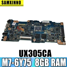 UX305CA M7-6Y75 CPU 8GB RAM mainboard REV 2.0 For ASUS UX305C UX305CA Zenbook motherboard 100% Tested