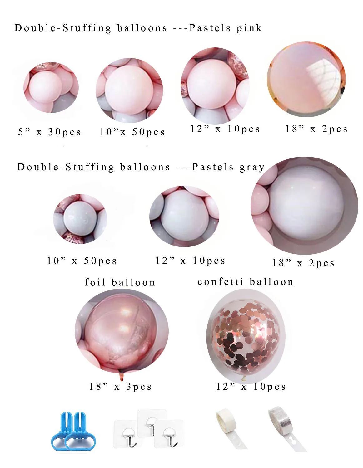 

Wedding Balloon Chain Package 174PCS Macaron Latex Balloon Package Birthday Wedding Room Wedding Party Decoration