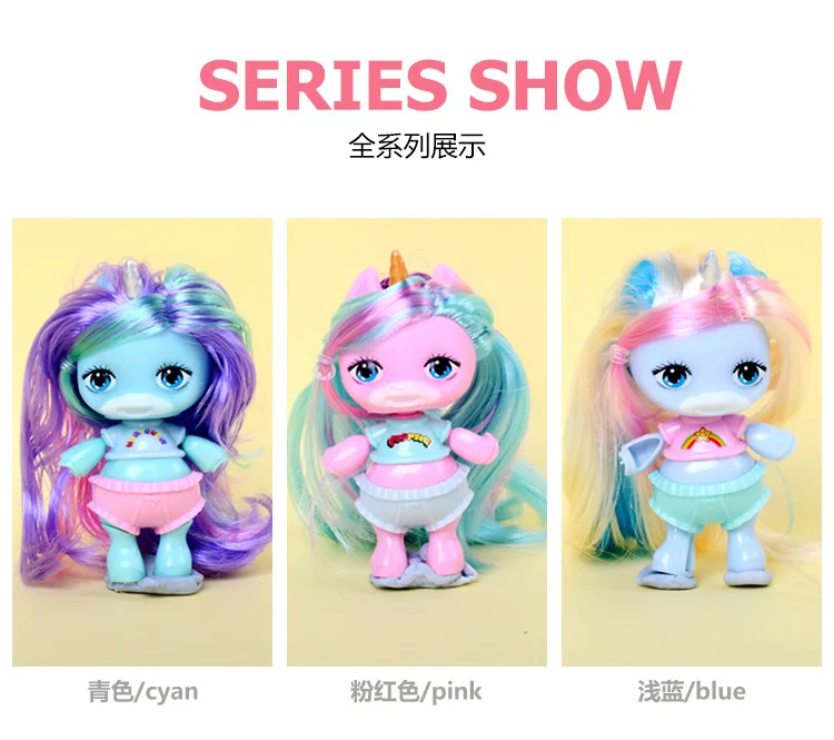 Baby reborn original doll with bottle poopsies unicorn silcone slime dolls figures toys bjd sex doll for children girl gift