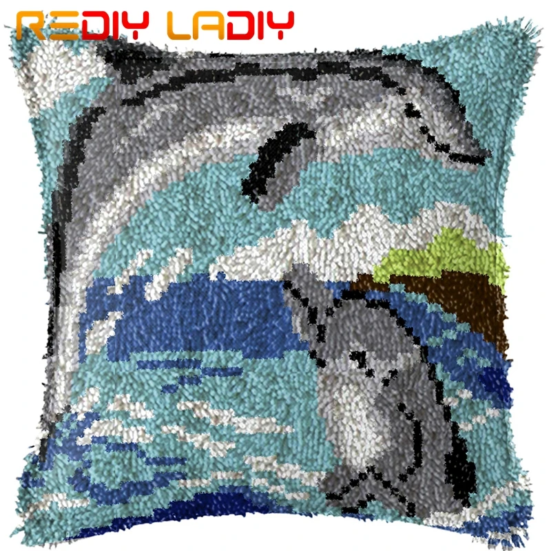 Набор крючков для защелки сделай свою собственную подушку играя в дельфина