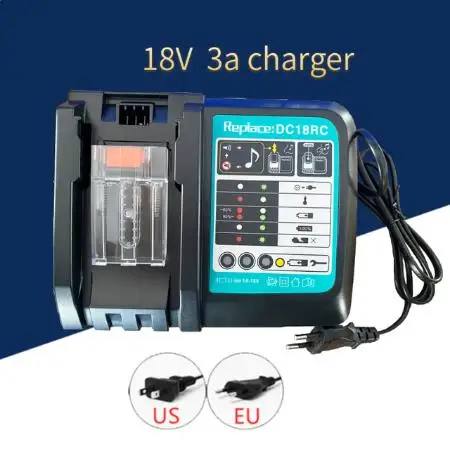 Перезаряжаемые литий-ионные батареи BL1860 18В 6000 мАч для Makita аккумулятор 6Ah BL1840 BL1850