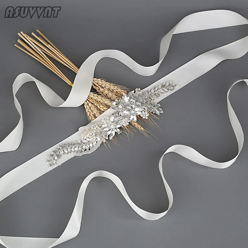 Женский пояс ручной работы свадебное вечернее платье пояс-кушак для невесты