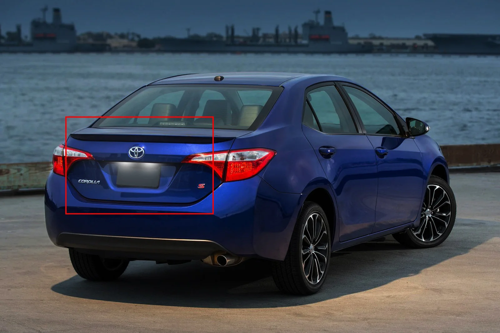 2x для 2014-2019 Toyota Corolla Белый светодиодный номерной знак свет лампа без ошибок