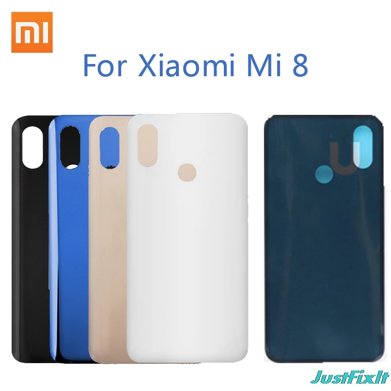 Задняя крышка батарейного отсека для Xiaomi Mi 8 стеклянная | Мобильные телефоны и