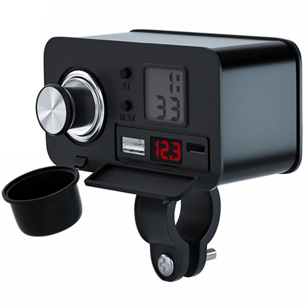 

Водонепроницаемое зарядное устройство для мотоцикла 12 В с прикуривателем для планшетов