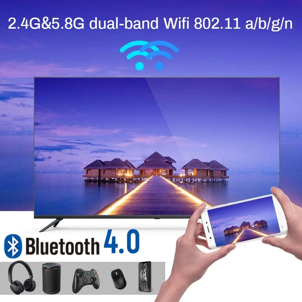 ТВ-приставка RK3318 Android 11 4 Гб 32 ГБ 8 64 2 4G 5G Wi-Fi 4K голосовое управление Google Play на 0 |