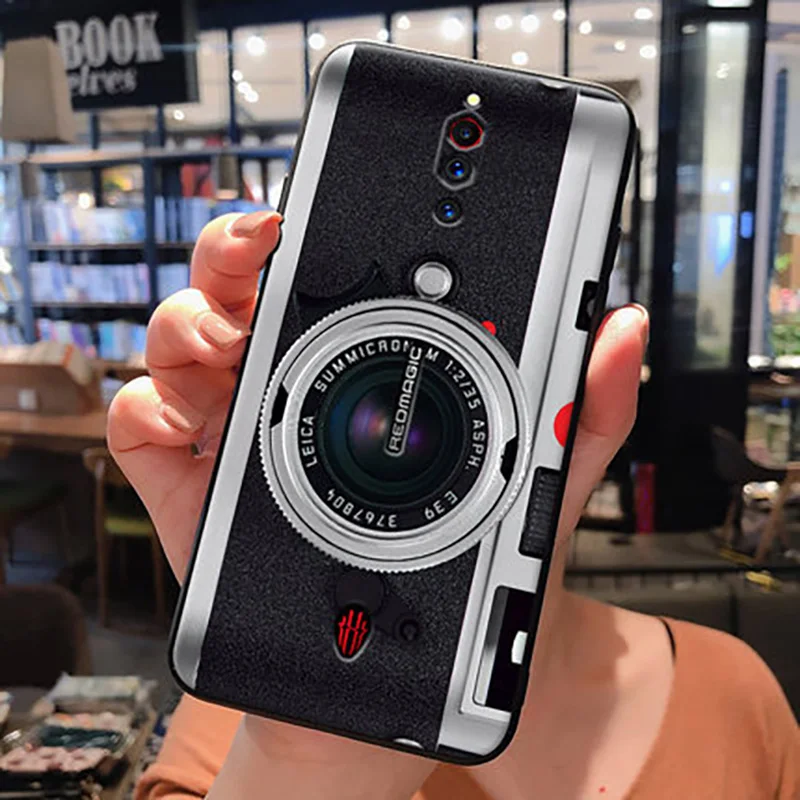 Чехол для ZTE Nubia Red Magic 5G Силиконовый Модный чехол из ТПУ задней панели RedMagic nx609j