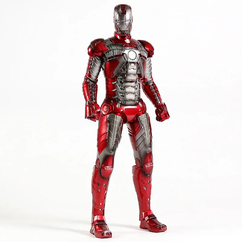 

Crazy Toys Iron Man MK5 Battle Damaged Edition 1/6th Scale PVC Figure Collectible Model Toy
