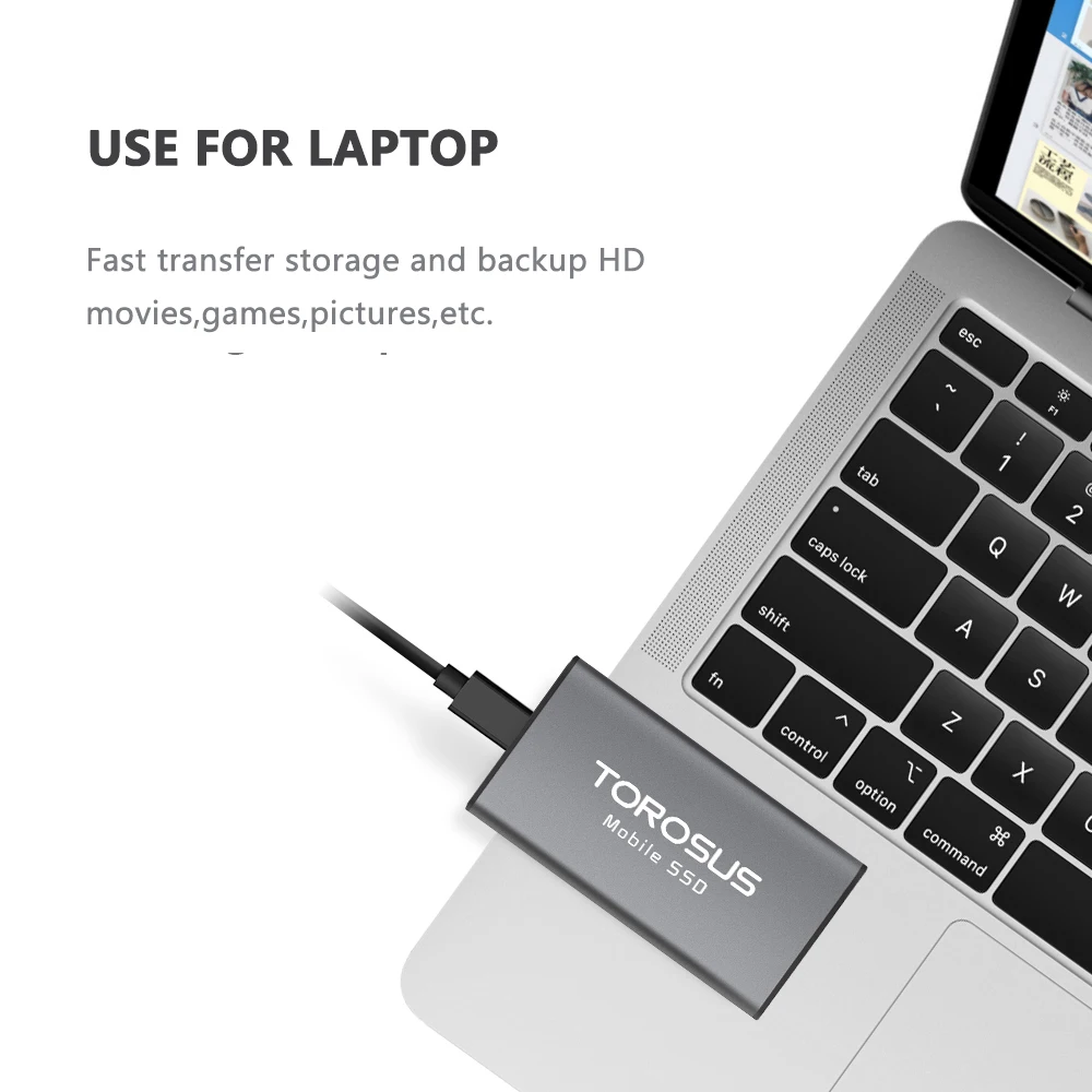 Внешний SSD накопитель TOROSUS 1 8 дюйма USB 120 250 ГБ 500 Гб ТБ 2 внешний твердотельный для