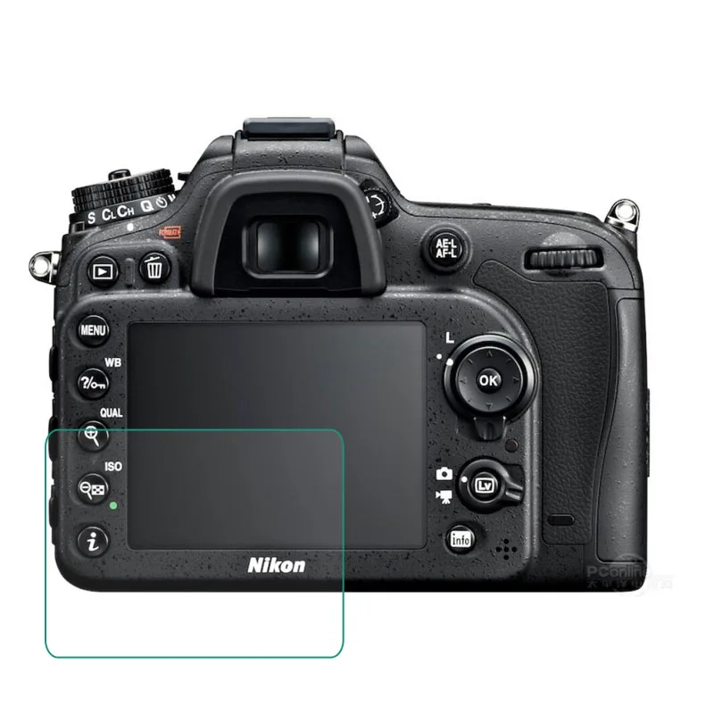Закаленное защитное стекло для Nikon D4S D5 D500 D600 D610 D7100 D7200 D750 D780 D800 D800E D810 D850, Защитная пленка для экрана