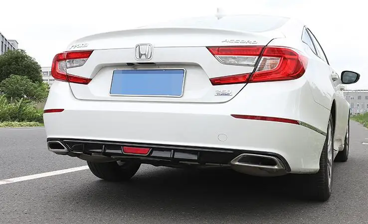 Для HONDA Accord ABS задний бампер диффузор защитные бамперы для 2018-2019 Боди Комплект