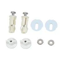toilet lid fixing screw fitting accessory lavatory lid closestool cover fixing set expansion screw and bolt nut set one set
