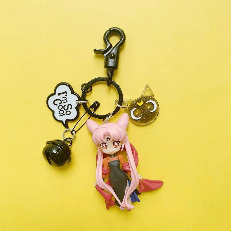 26 видов черные Сейлор Мун фигурки Морячка Цукино Усаги Аниме ПВХ Модель Куклы