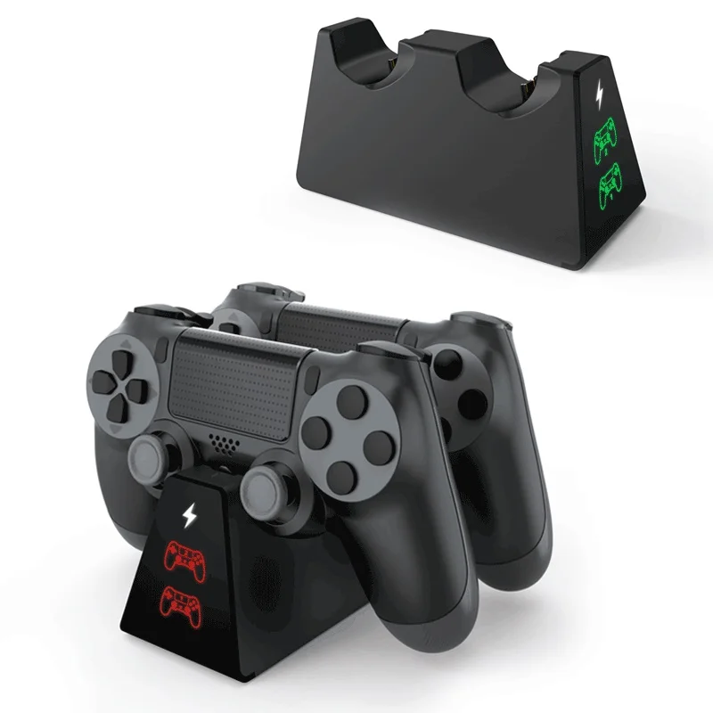 Для SONY playstation 4 PS4 PRO Slim аксессуары двойной контроллер быстрая зарядка док