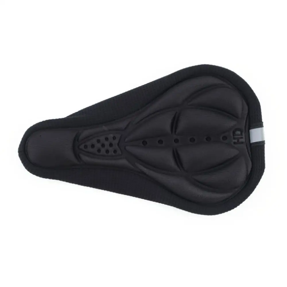 

Bicycle Seat Non-Slip Wear-Resistant Fabric Vented Ergonomic Channel Relieves Pressure Shock Absorption