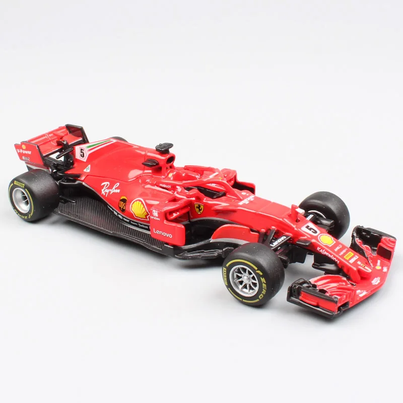 1/43 масштаб bburago SF90 No#16 Charles Leclerc No#5 Sebastian SF71H SF70H RB14 Diecasts& Toy Vehicles гоночный автомобиль модель дети