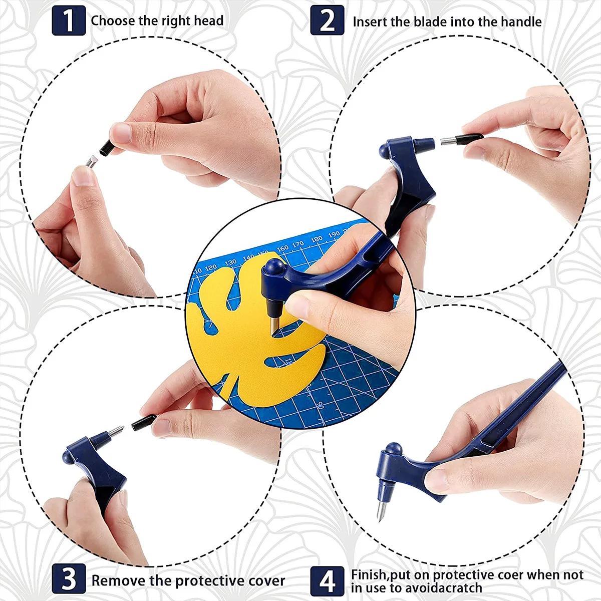 Режущие инструменты для рукоделия вращающееся на 360 градусов лезвие резак бумаги