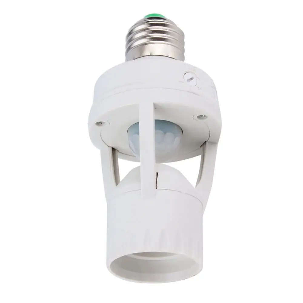 Инфракрасный датчик движения E27 светильник с датчиком обнаружения 360