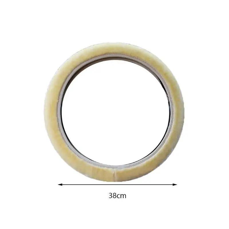 

3pcs/set Universal Car Plush Steering Wheel Cover Set Car Winter Warmer Stop Lever Hand Brake Cover Set Car Interior Accessories