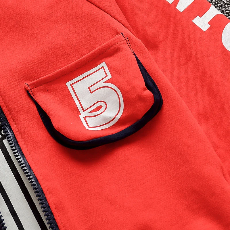 Весенне-осенние комплекты одежды для мальчиков модные детские повседневные