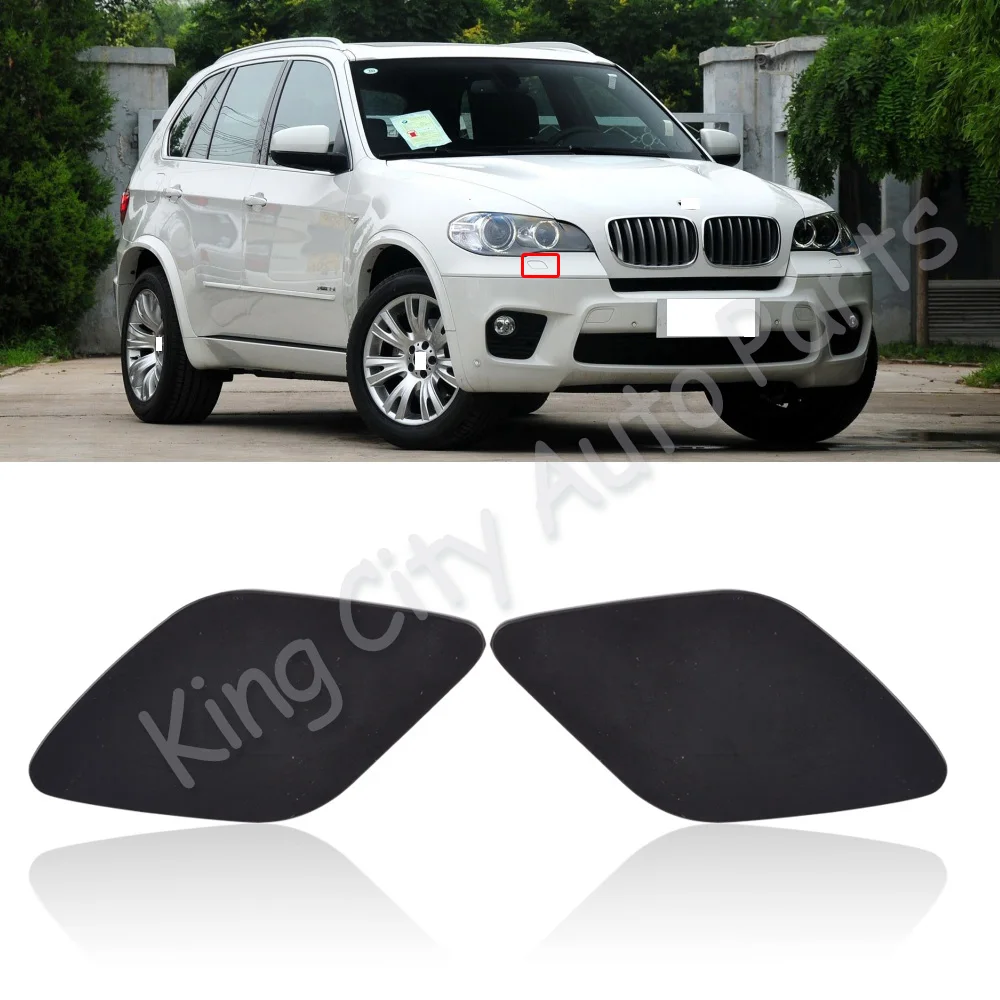 Колпачок QX 1 пара для BMW X5 E70 X6 E71 2008 2013 Автомобильная левая и правая фара Омыватель