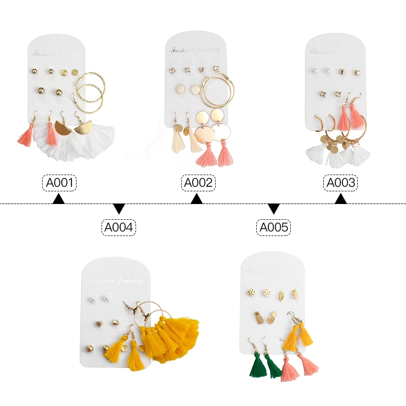 Женские серьги кольца H:HYDE Винтажные с геометрическим рисунком большие