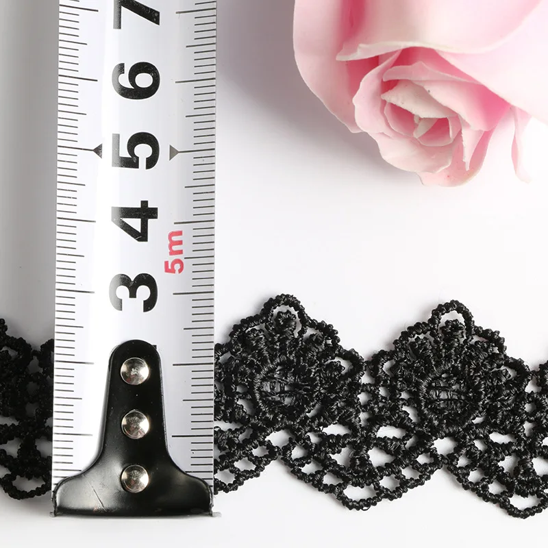 Размеры разные 15 ярдов растворимые полиэфирные кружевные ленты ткани для шитья своей одежды, шторы и аксессуары 2020 года.