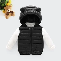 children outerwear winter coats kids down cotton vest warm clothes baby boys girls outfits child waistcoat jacket