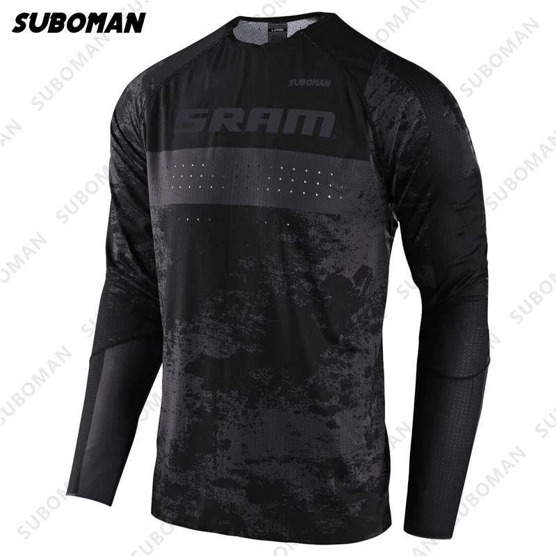 SRAM Горный Джерси для мотокросса Enduro MTB MX BMX велосипедный DH Maillot Ciclismo Hombre POC 2021|Майки