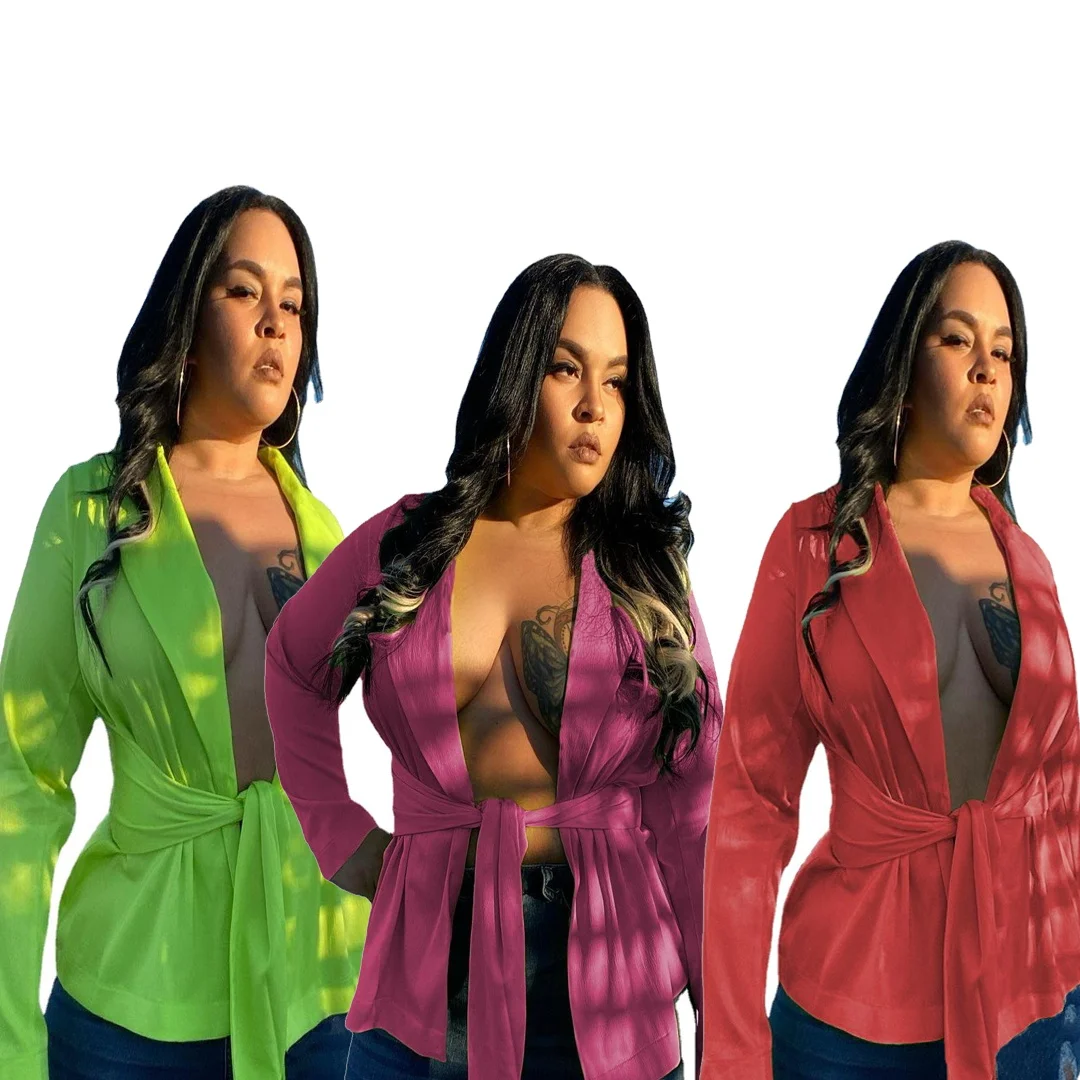 

Женская одежда в европейском стиле большого размера без пряжки на ремешке сексуальный осенне-зимний Корейский костюм из конопли кардиган ...