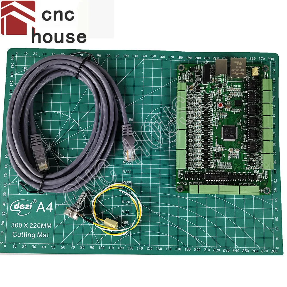 Mach3 ЧПУ 6 axis motion система управления USB + Ethernet сетевой порт интегрированный плата