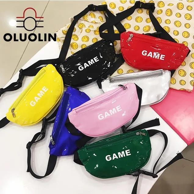 Детская сумка для бега кошелек с надписью мессенджер мальчиков и девочек