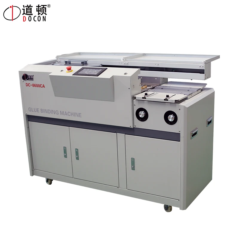 Автоматическая идеальная переплетная машина для горячего клея книг боковая