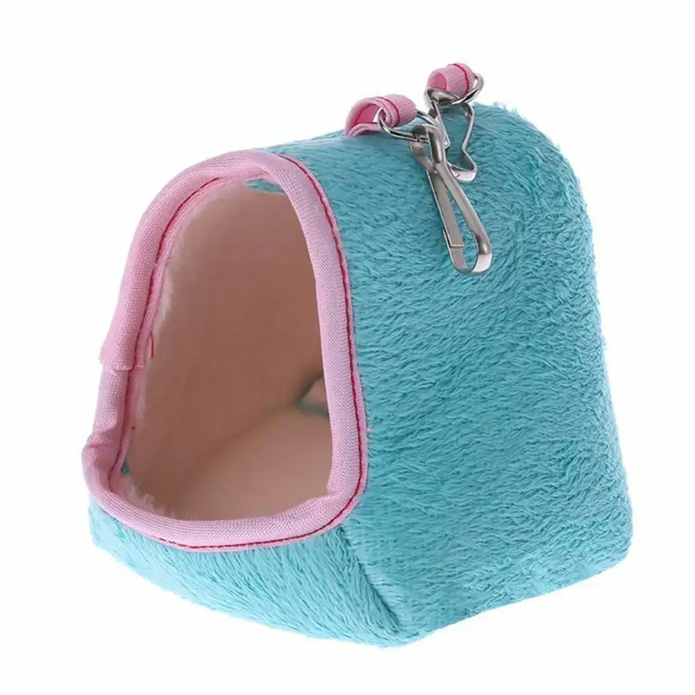 Милый домик для домашних животных зимняя теплая Подвеска хомяка клетка гамак сна